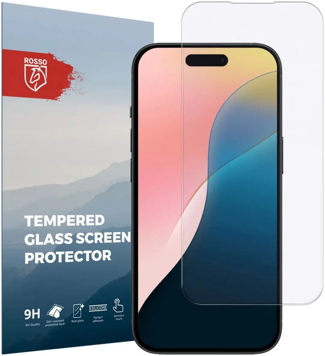 Rosso Screen Protector Geschikt voor Apple iPhone 16 Plus