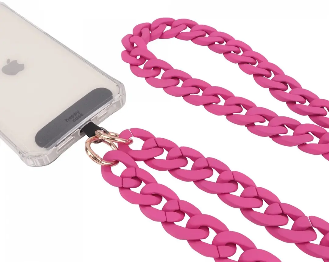 HappyCase Madeira Crossbody Ketting - 120cm Roze