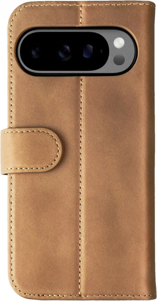 Rosso Elite 200156 Hoesje Google Pixel 9 Pro XL - Lichtbruin