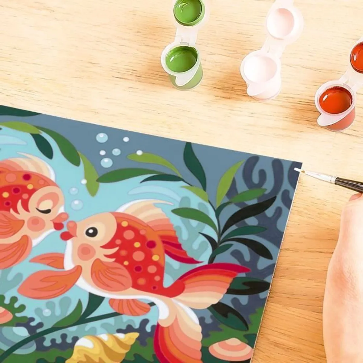 Ravensburger CreArt Kids Viskusjes Schilderen op Nummer 25853 - Multicolor