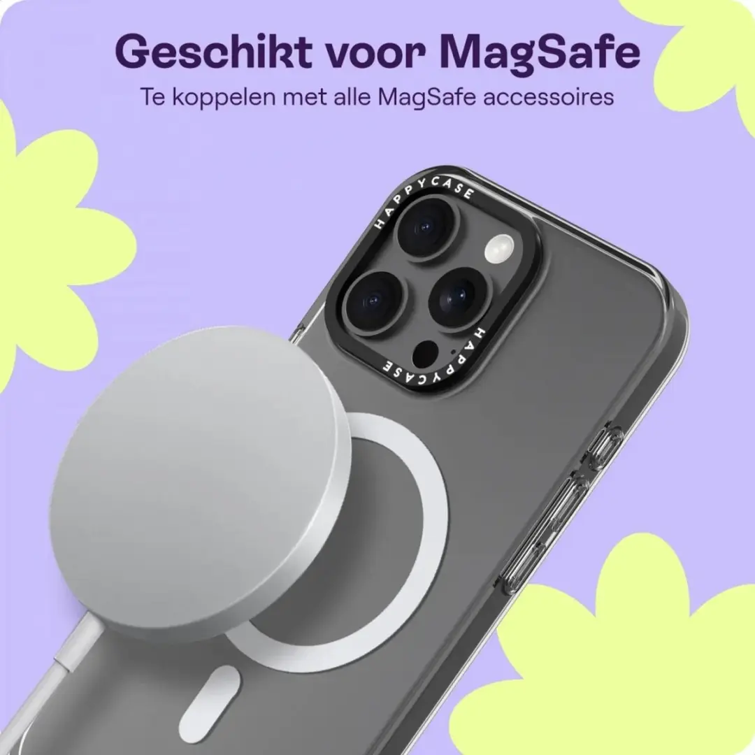 HappyCase Joy Hoesje iPhone 16 Pro - Transparant