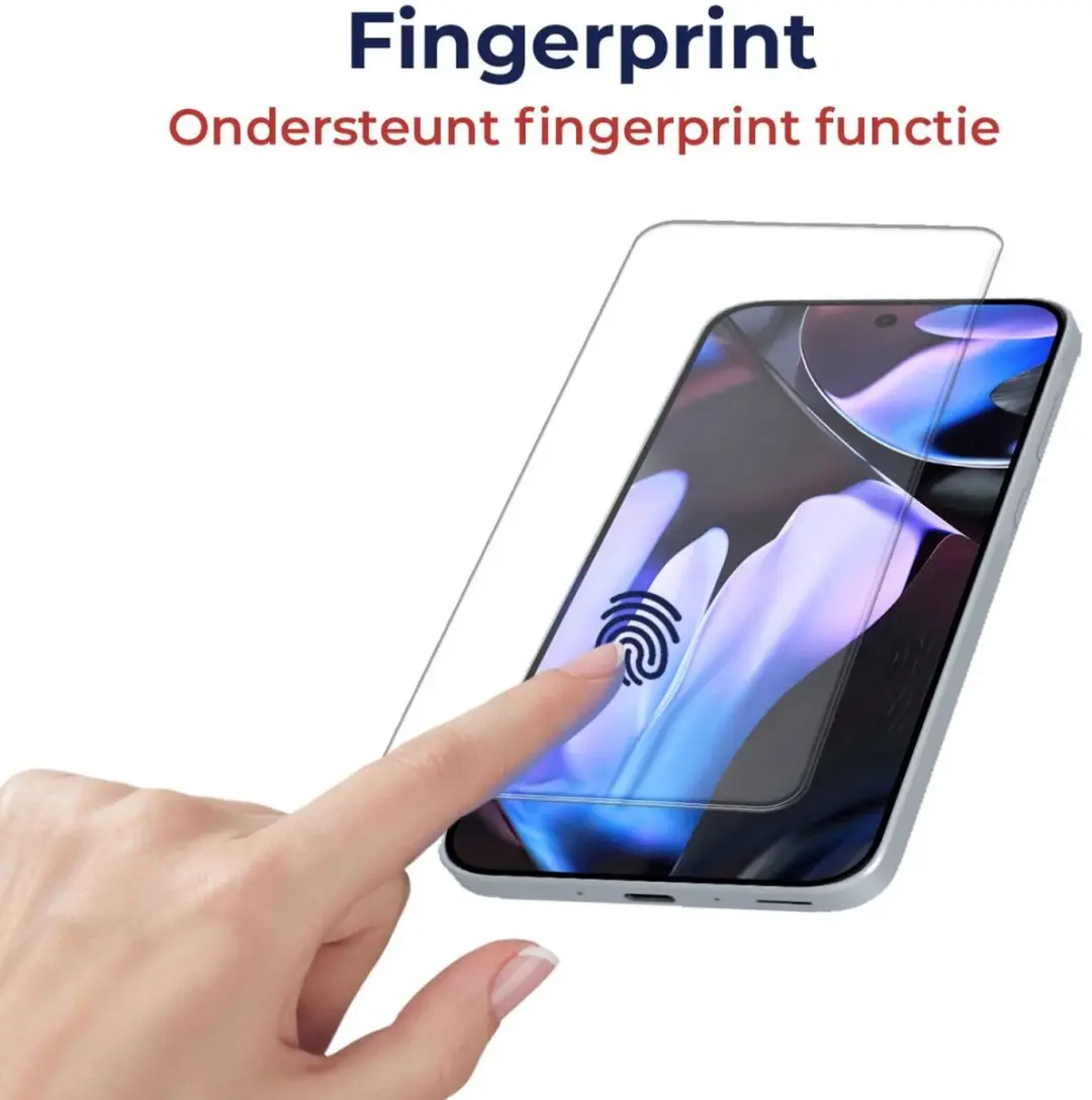 Rosso Screenprotector Google Pixel 9/10 (Pro) - 9H Glas - Case Friendly