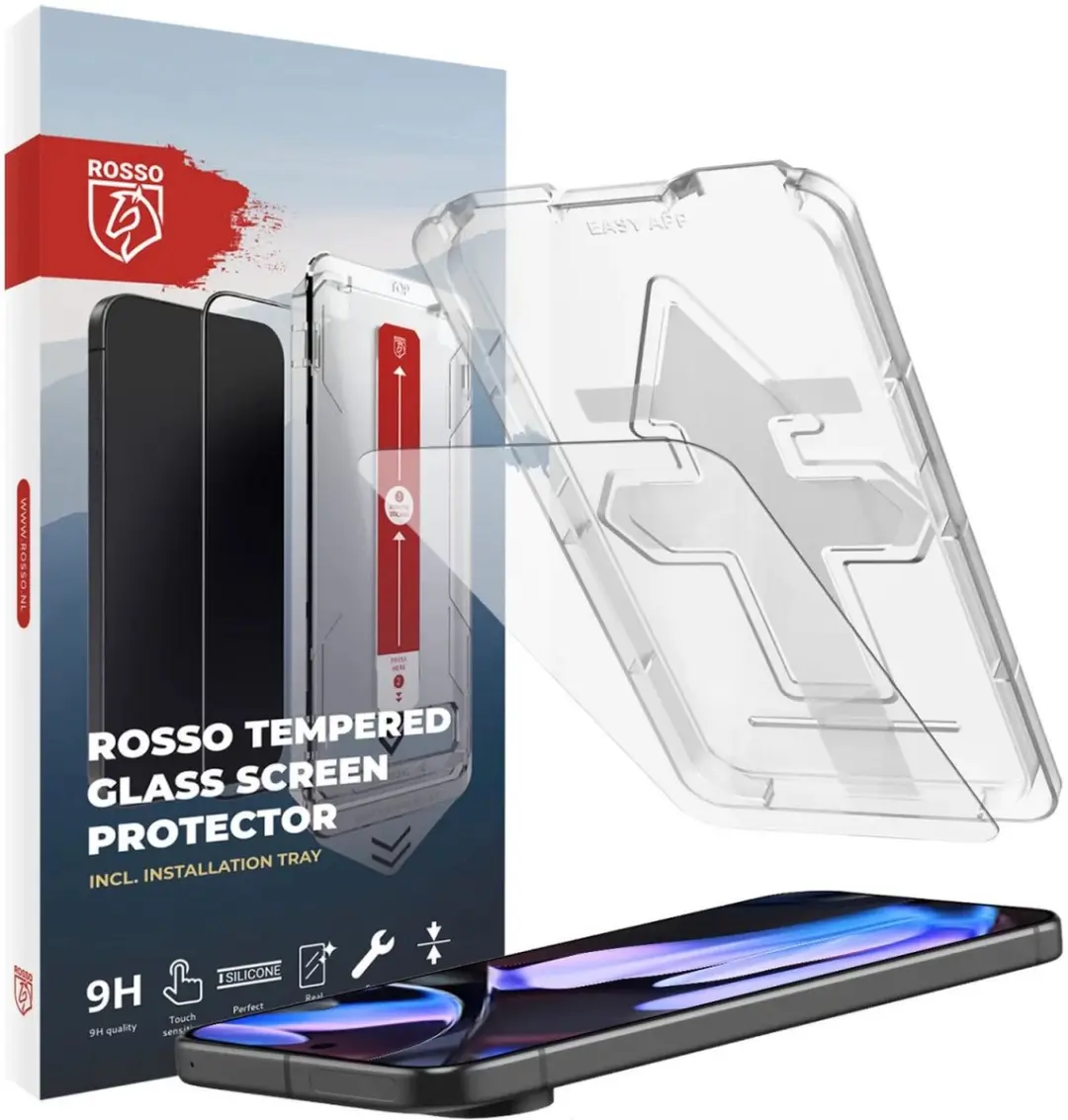 Rosso Screenprotector Geschikt voor Google Pixel 11 (Pro) / 10 (Pro) / 9 (Pro)
