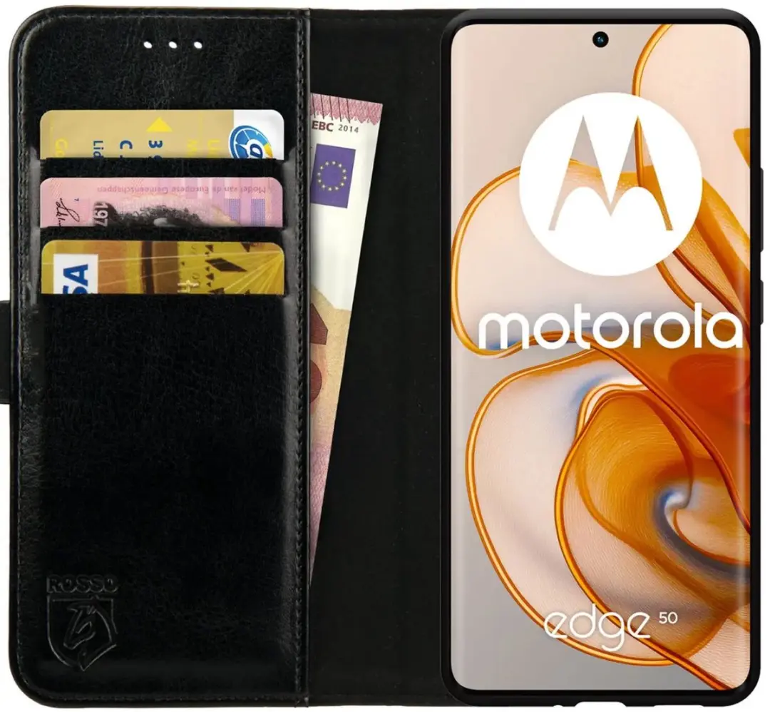 Rosso Element Geschikt voor Motorola Edge 50