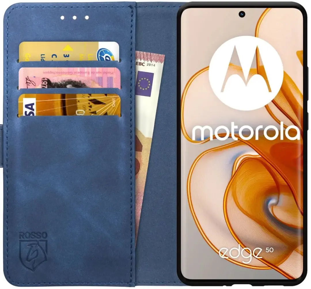 Rosso Element Geschikt voor Motorola Edge 50