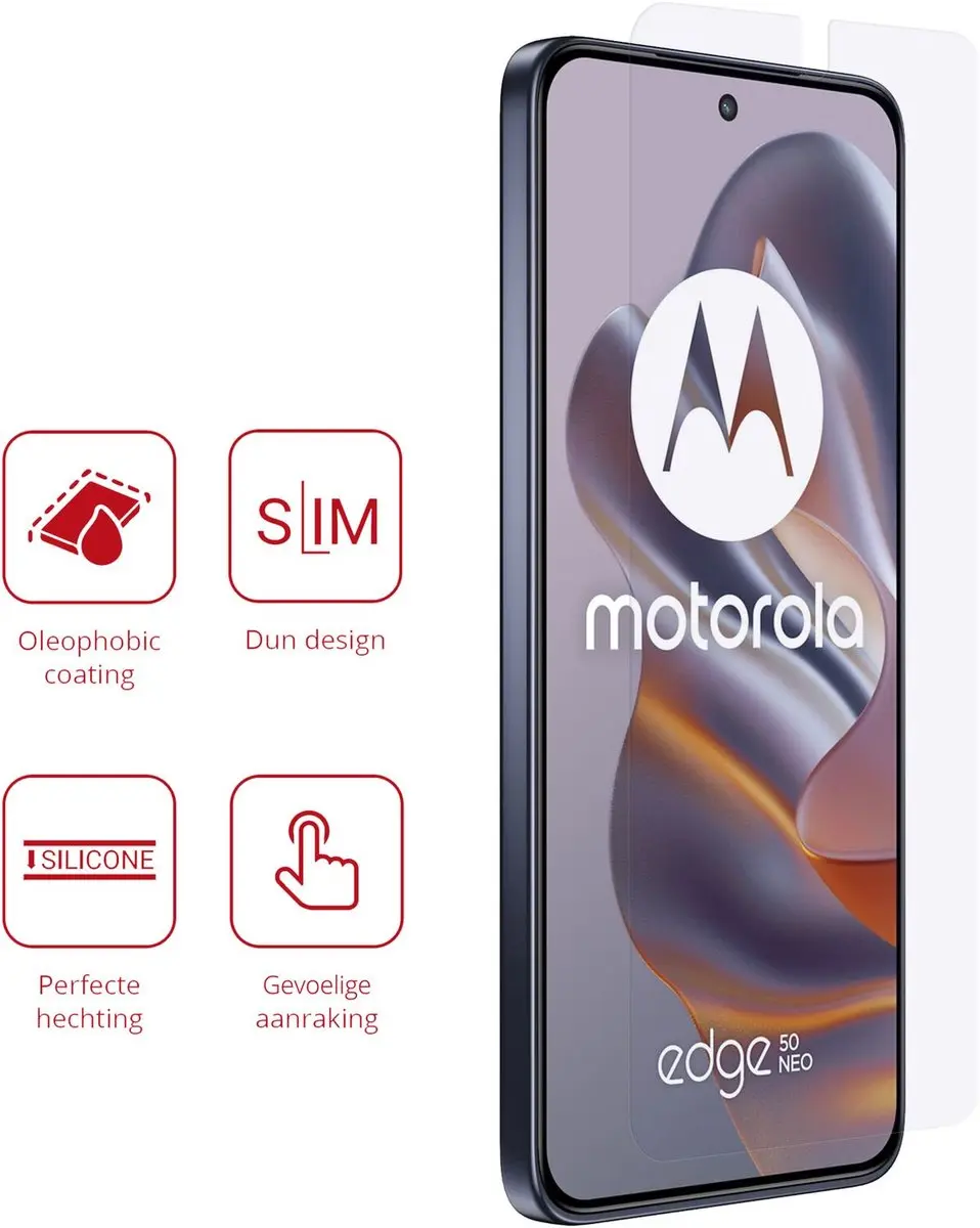 Rosso Screen Protector Motorola Edge 50 Neo - 2 Stuks