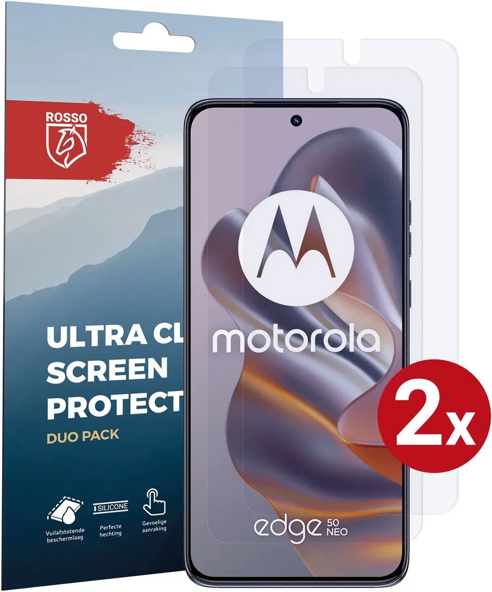 Rosso Screen Protector Geschikt voor Motorola Edge 50 Neo