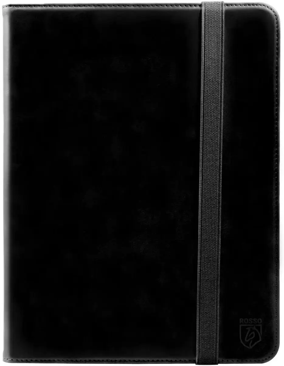 Rosso Deluxe Hoes iPad Mini 7/6 - Echt Leer Zwart - 208656