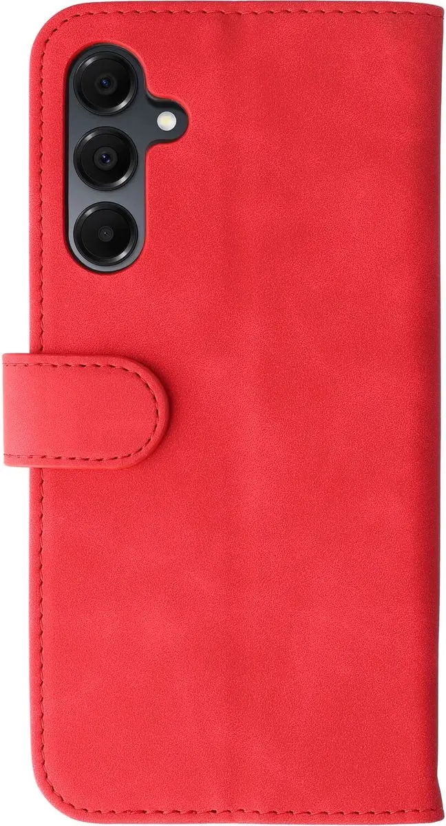 Rosso Element Wallet Book Case Samsung Galaxy A16 - 3 Pasjes - Rood