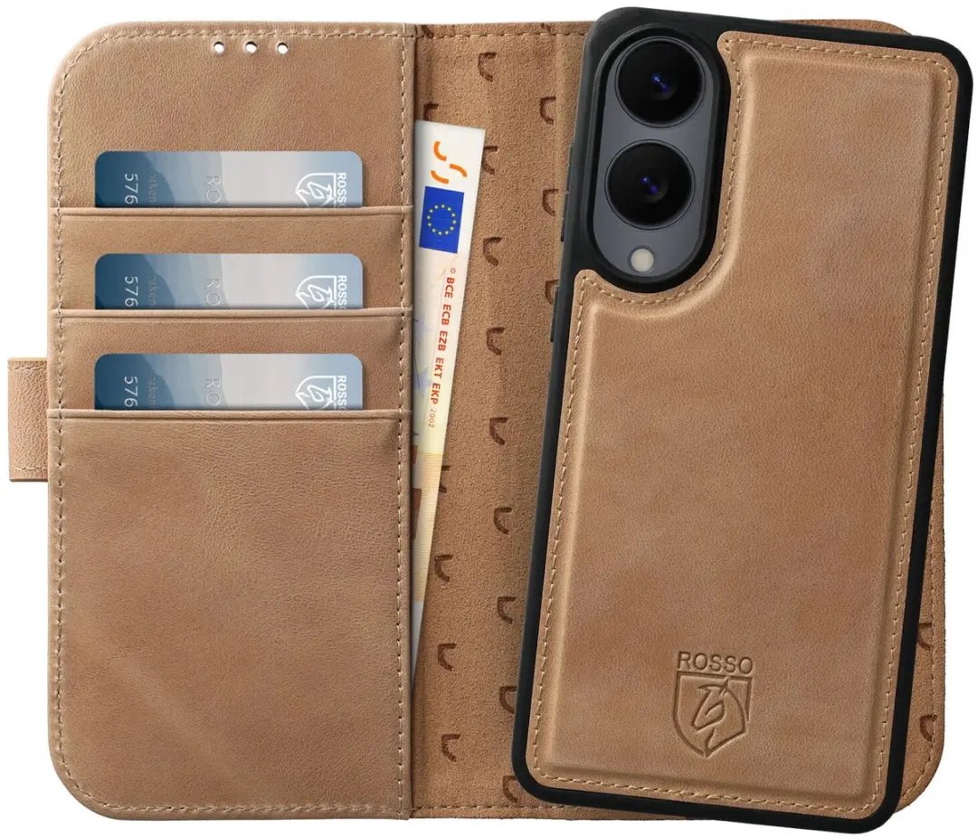 Rosso Elite Hoesje Geschikt voor Samsung Galaxy S25 Edge