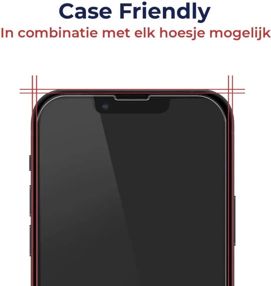 Rosso iPhone 16e Privacy Screen Protector 9H Glas - Anti Spy