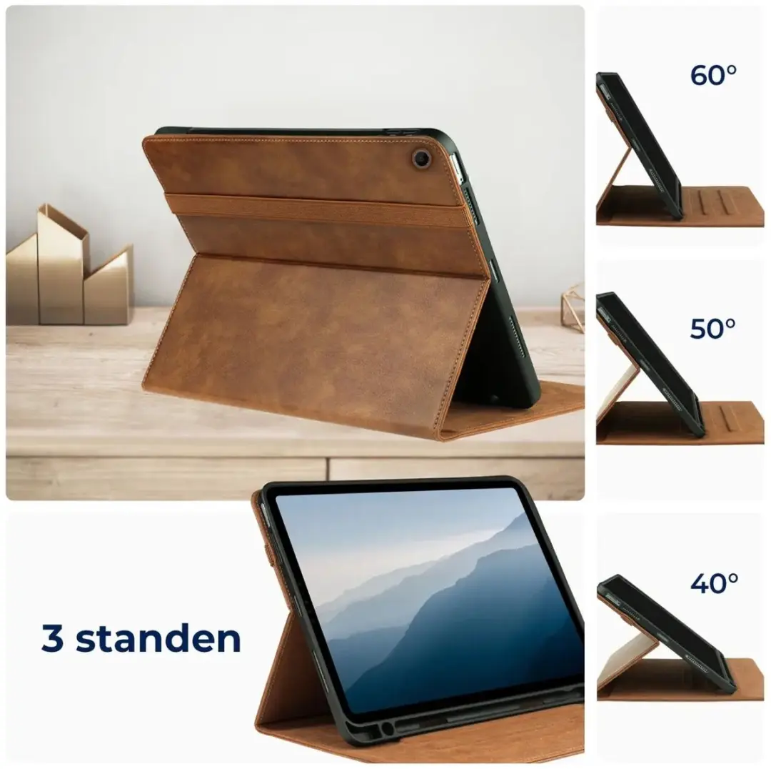 Rosso Element 210102 Tablethoes - Lenovo Tab Plus 11.5" - Bruin