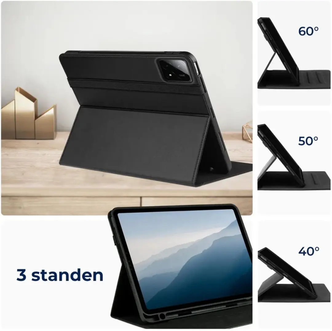 Rosso Element Hoes Xiaomi Pad 6S Pro 12.4 - Zwart