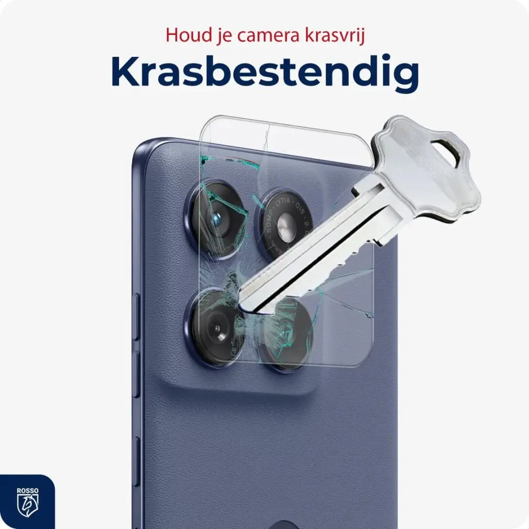 Rosso Camera Protector Motorola Edge 60 Fusion - Ultra Dun Glas