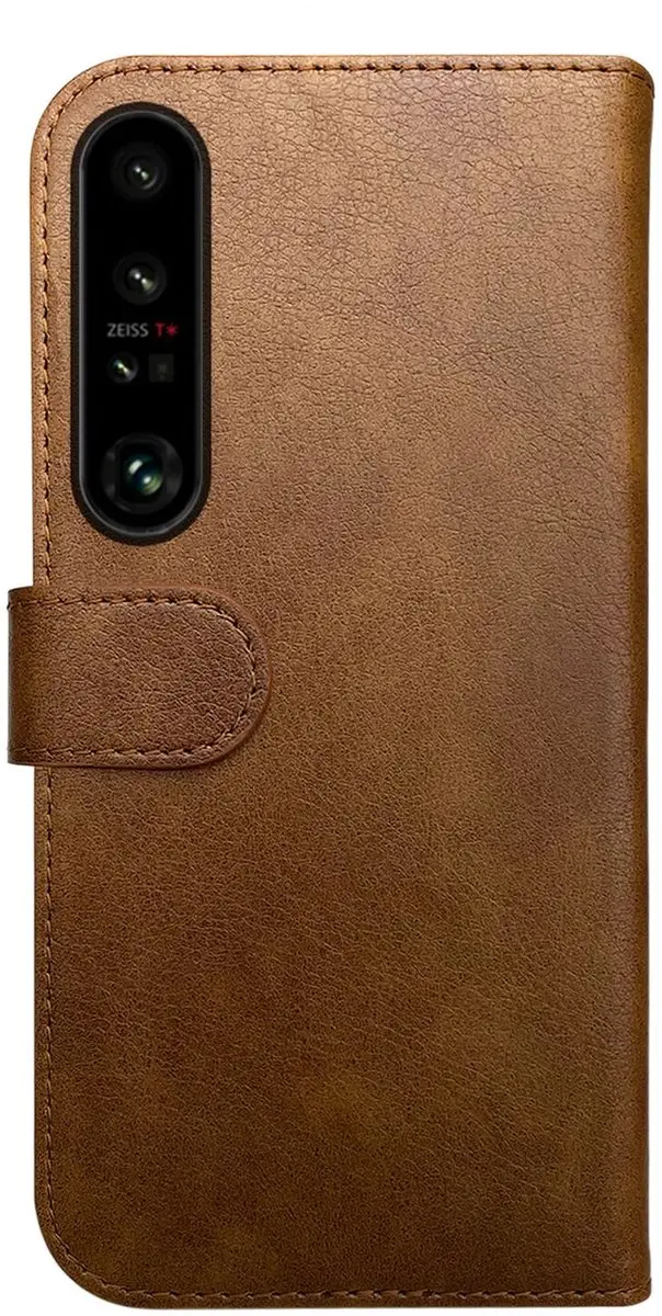 Rosso Element Wallet Book Case 218619 - Sony Xperia 1 VII - Bruin