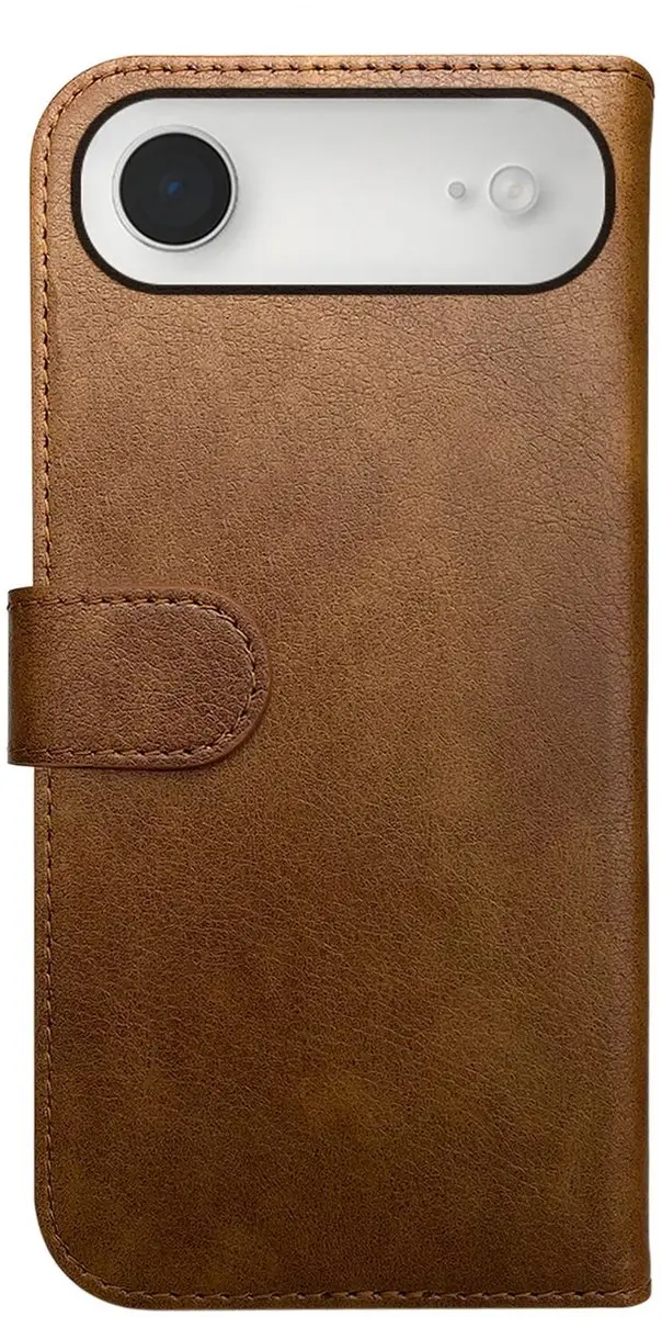Rosso Element Wallet Book Case iPhone Air - 3 Pasjes - Bruin