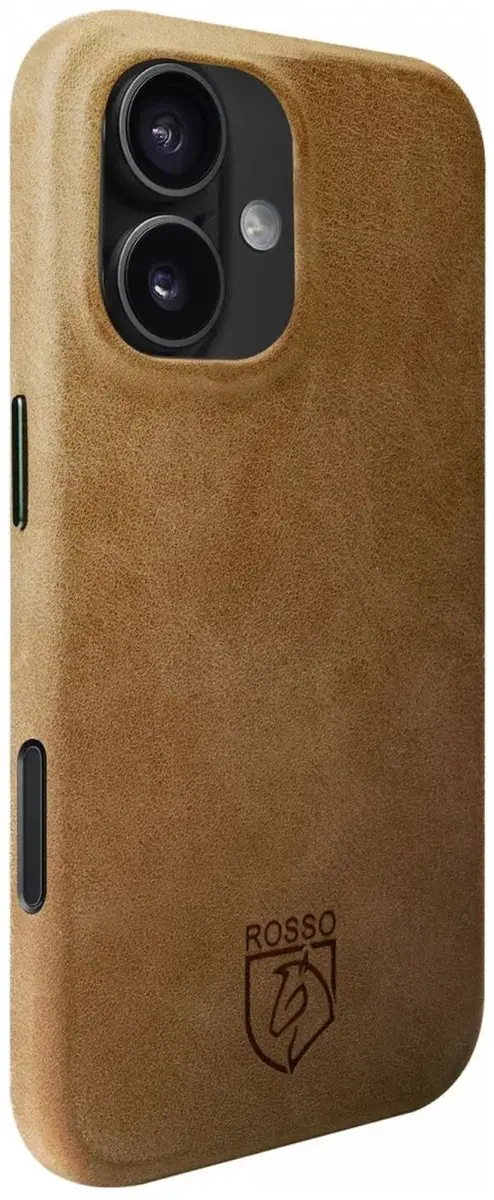 Rosso Elite Hoesje Apple iPhone 17 - Lichtbruin - MagSafe