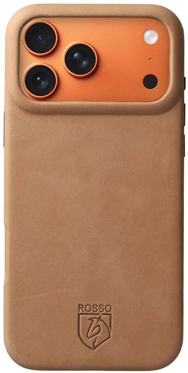 Rosso Elite Hoesje 218757 - iPhone 17 Pro - Lichtbruin - afbeelding 6 van 6