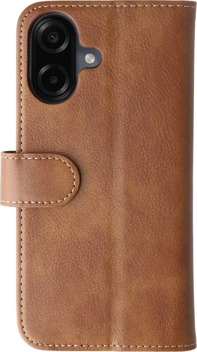 Rosso Element Wallet Book Case Samsung Galaxy A07 - 3 Pasjes - Bruin