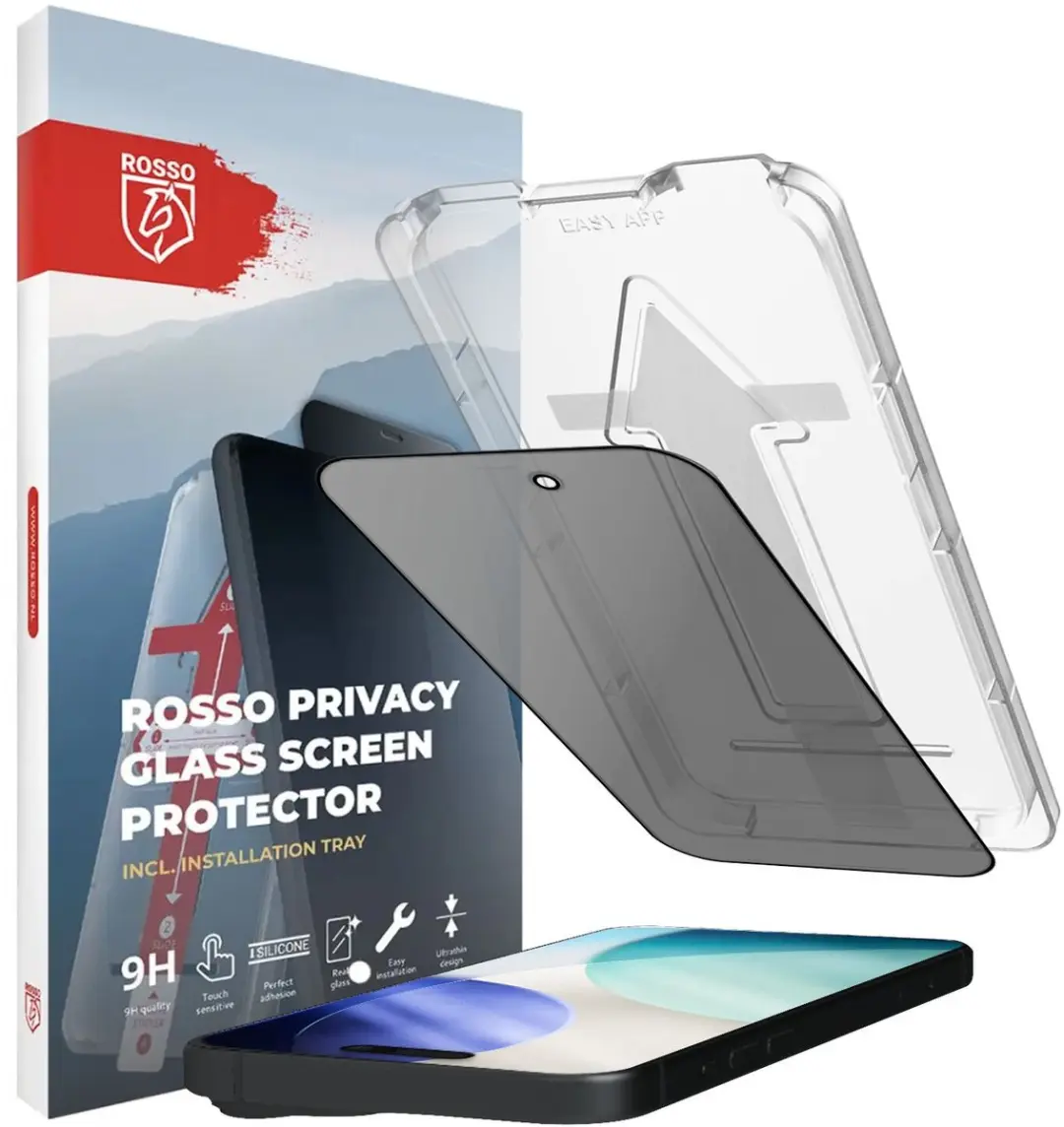 Rosso Tempered Glass iPhone 17 Pro