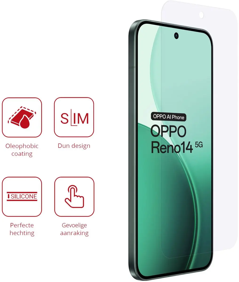 Rosso Screen Protector Oppo Reno 14 - 2 Stuks
