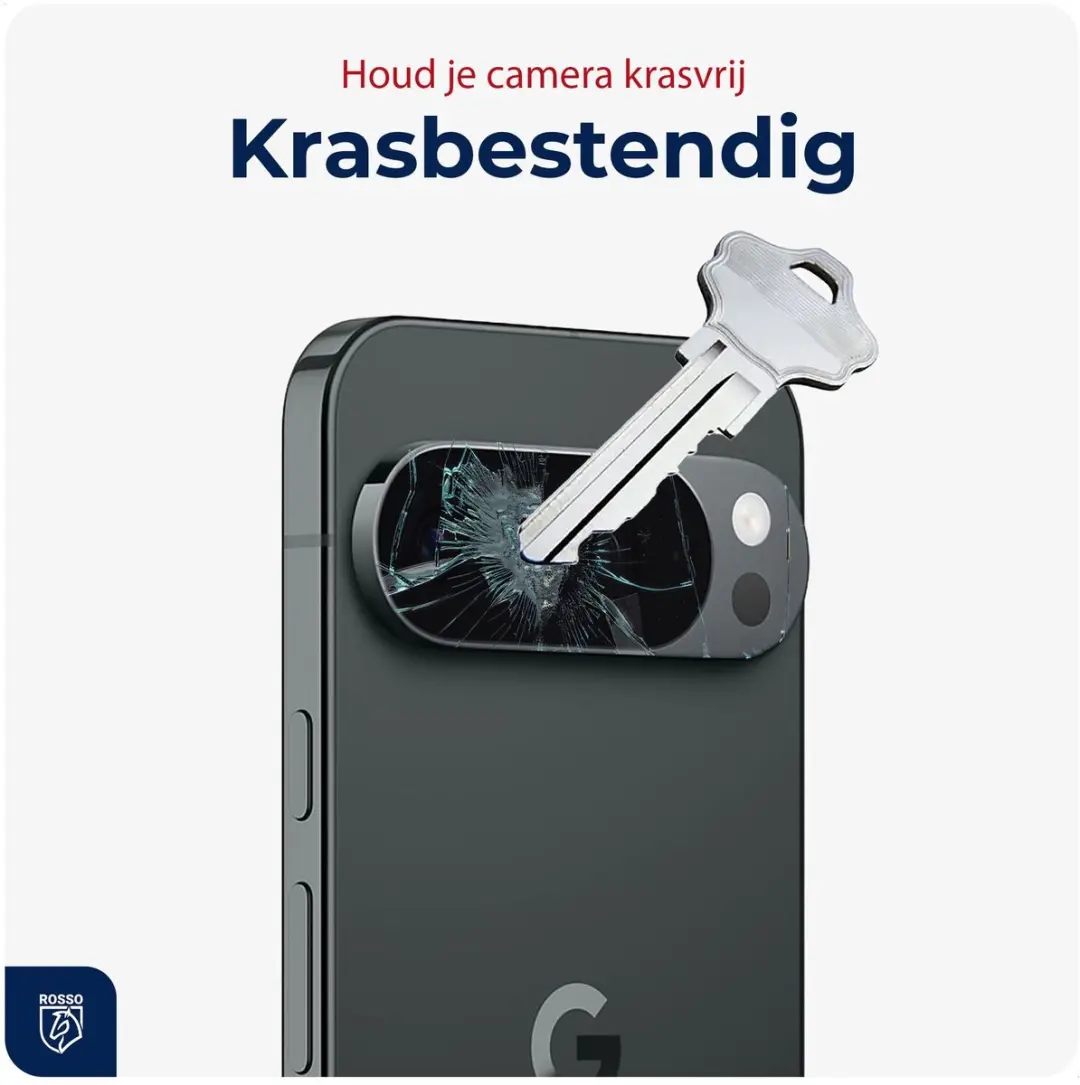 Rosso Camera Protector Google Pixel 10 - Ultra Dun Glas - Transparant