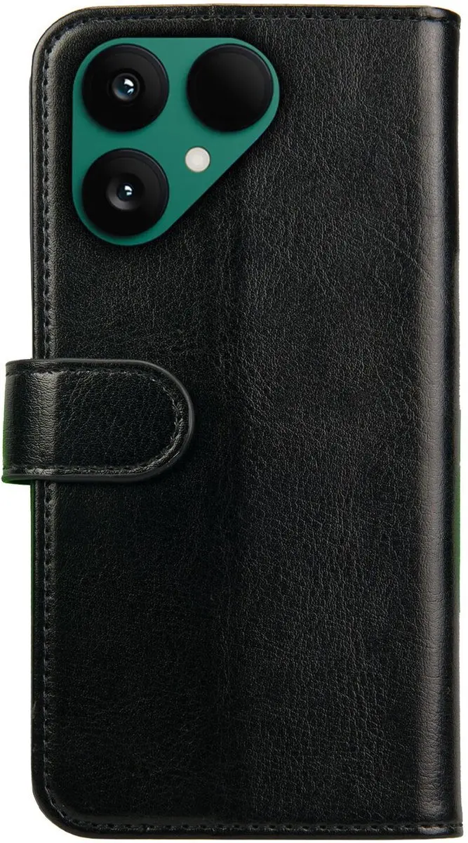Rosso Element Wallet Book Case 223068 - Fairphone 6 - 3 Pasjes - Zwart