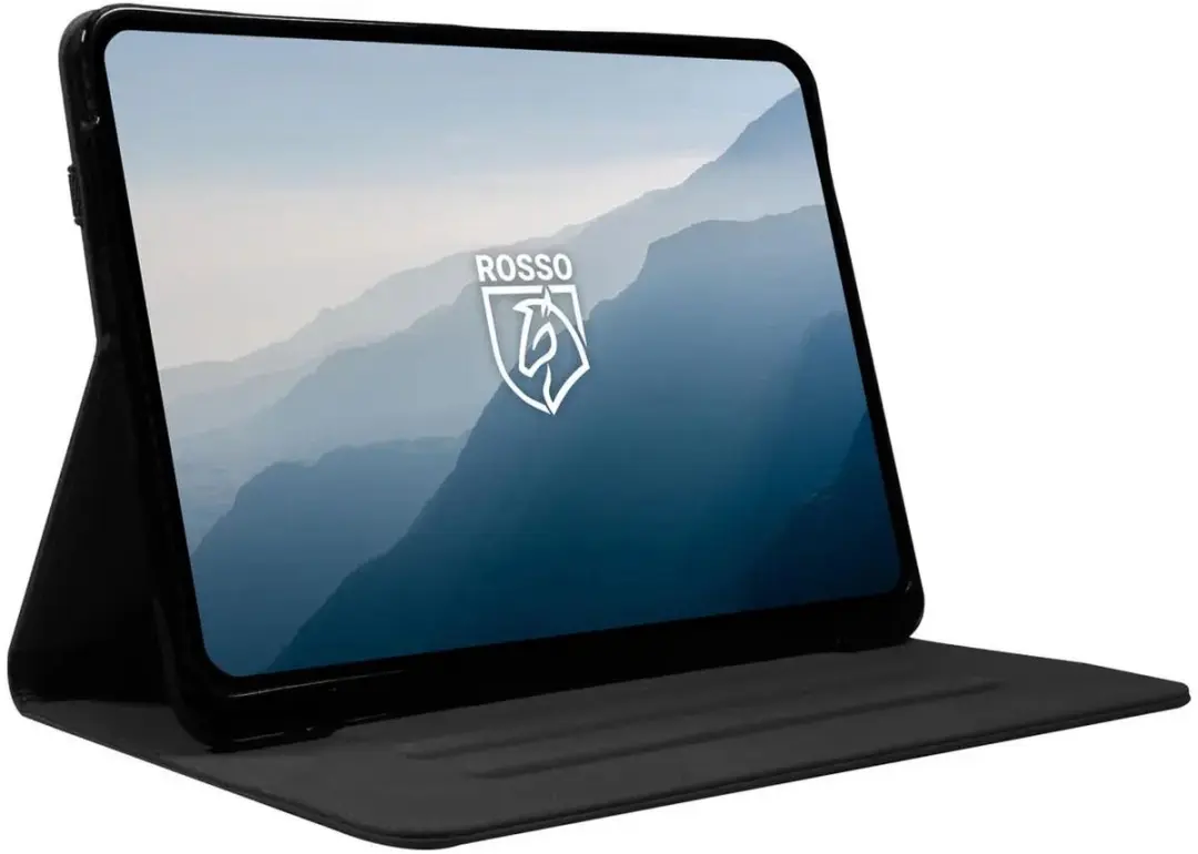 Rosso Deluxe 228384 Hoes Samsung Galaxy Tab S10 - Zwart Leer