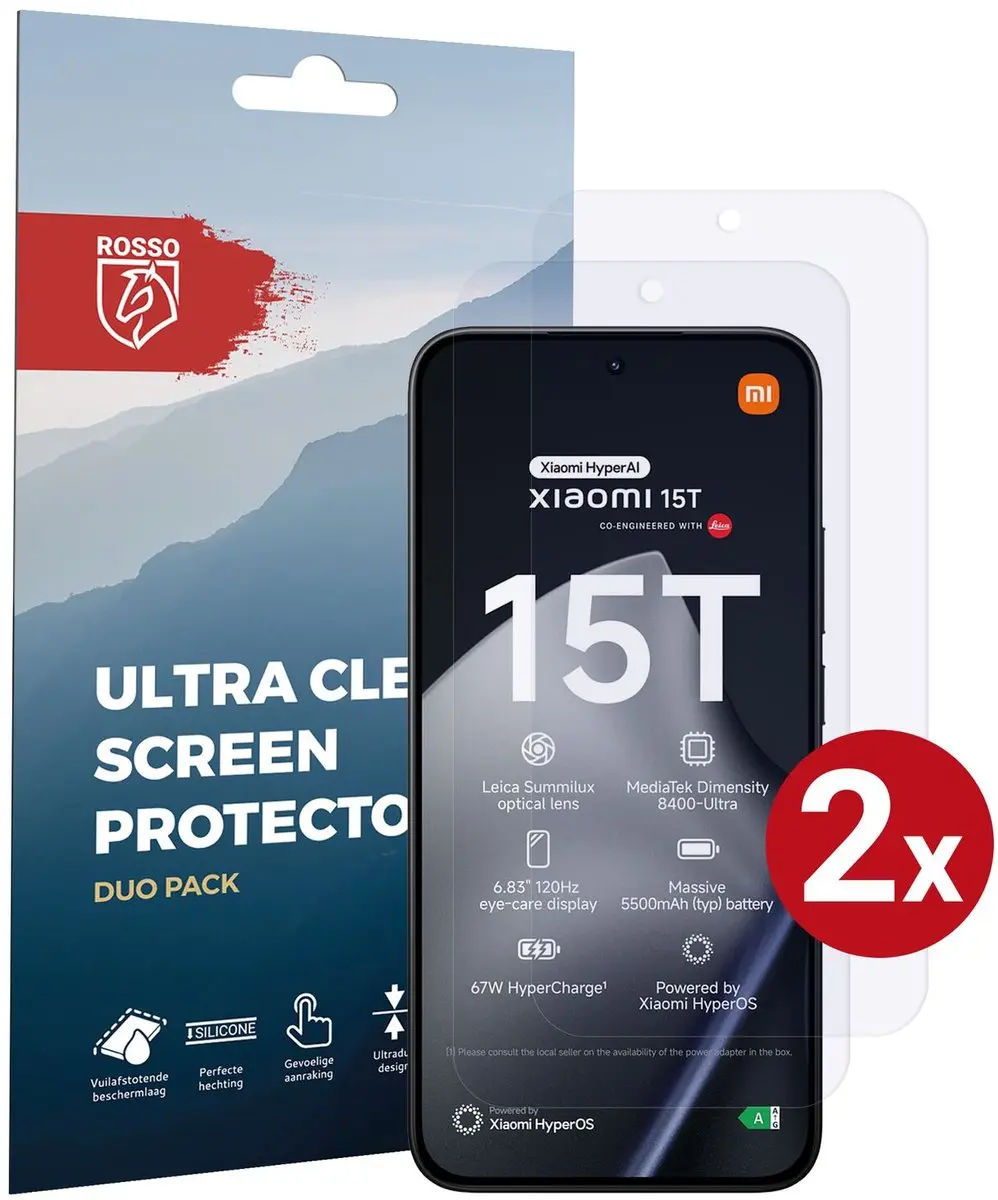 Rosso Screen Protector Xiaomi 15T/15T Pro