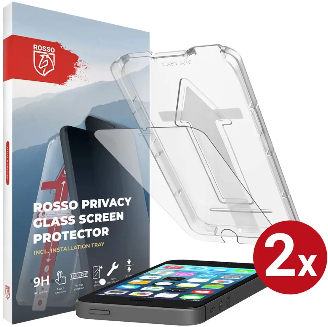Rosso Screenprotector iPhone 5/5s/SE 9H Glas