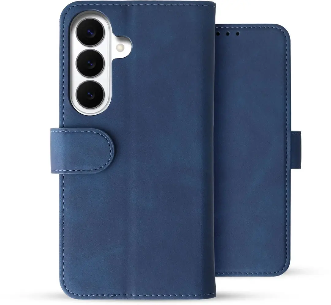Rosso Element Wallet Book Case Samsung Galaxy S26 - 3 Pasjes - Blauw