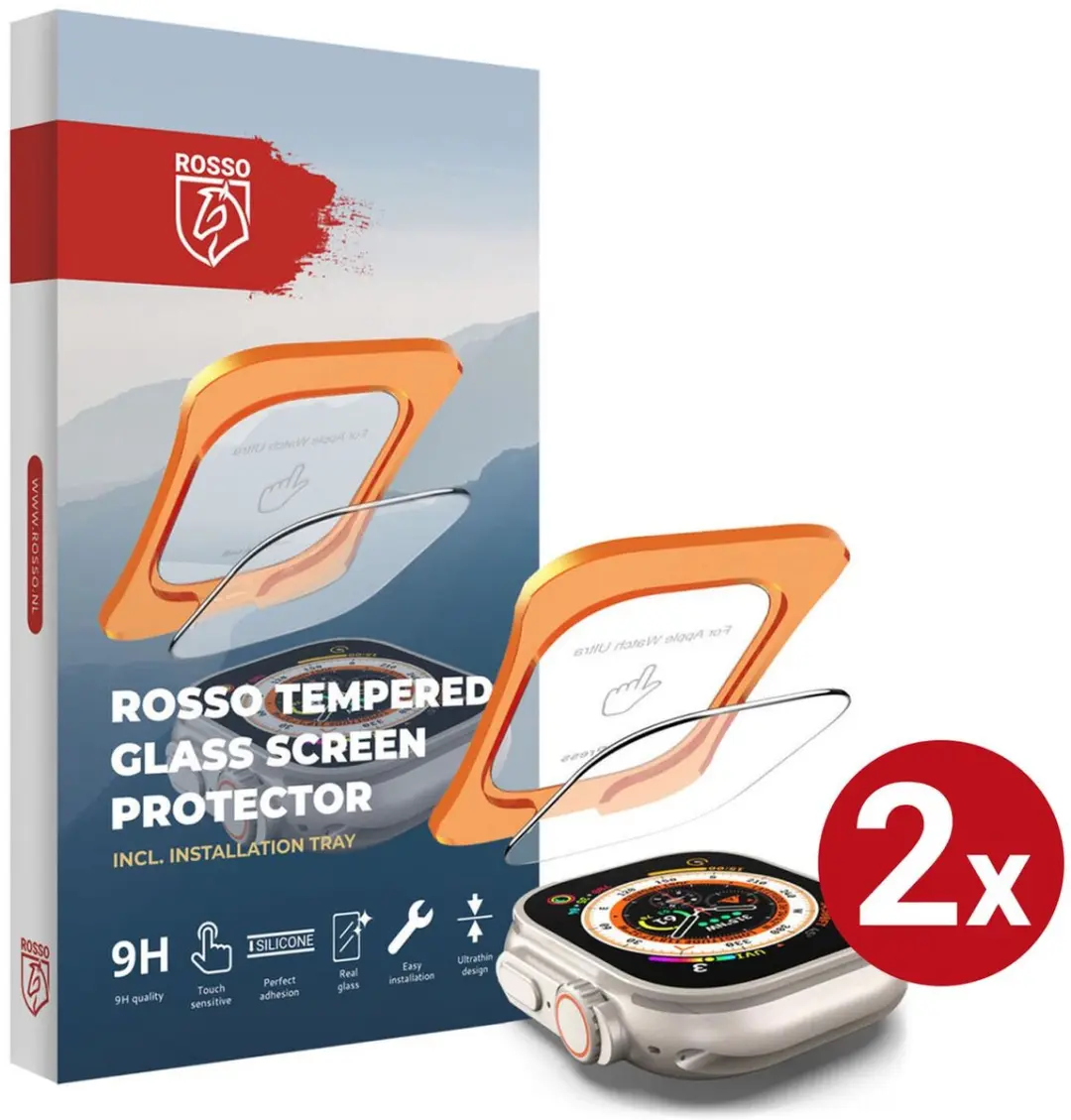 Rosso Screenprotector Apple Watch Ultra 3 49mm