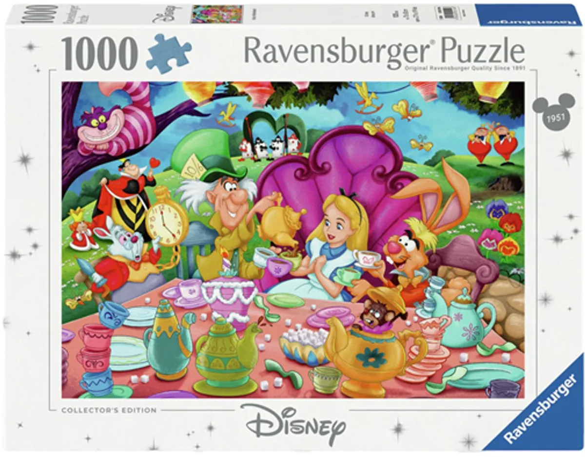 Ravensburger Alice in Wonderland Legpuzzel 1000 Stuks - Multicolor