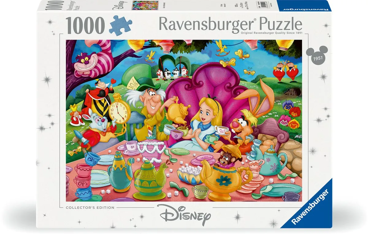 Ravensburger Alice in Wonderland Legpuzzel 1000 Stuks - Multicolor