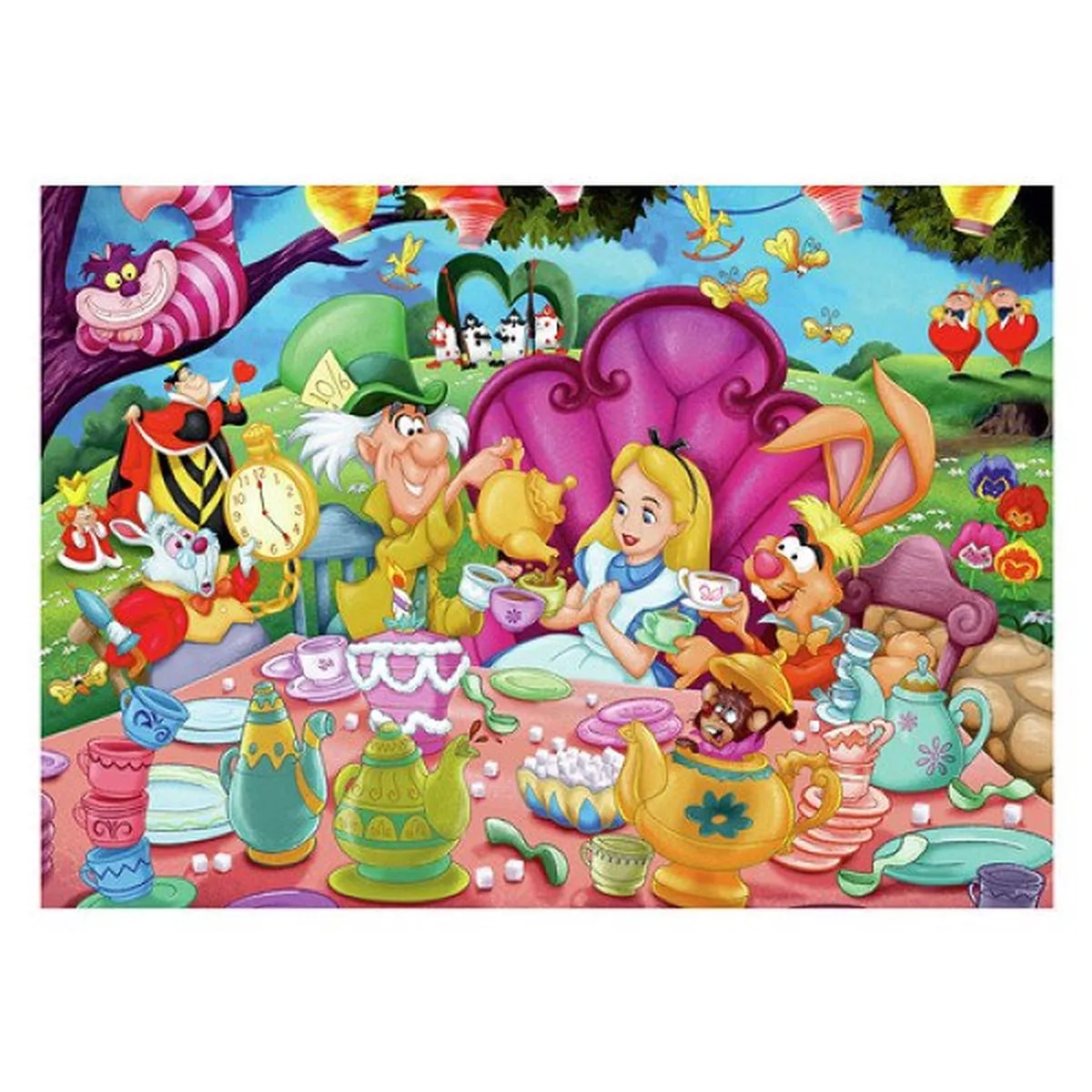 Ravensburger Alice in Wonderland Legpuzzel 1000 Stuks - Multicolor