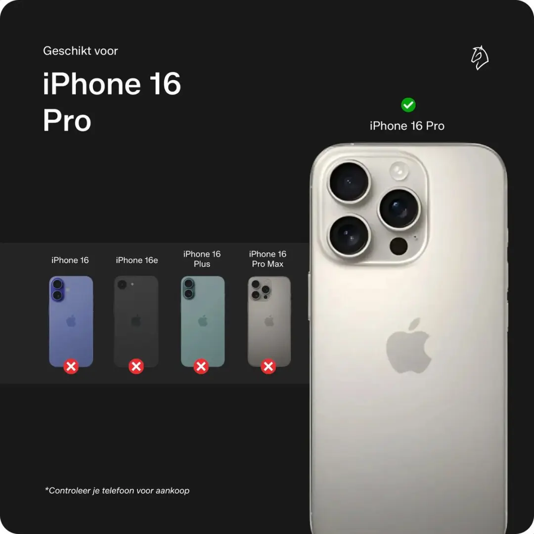 Rosso Avanti Hoesje iPhone 16 Pro - Grijs - MagSafe