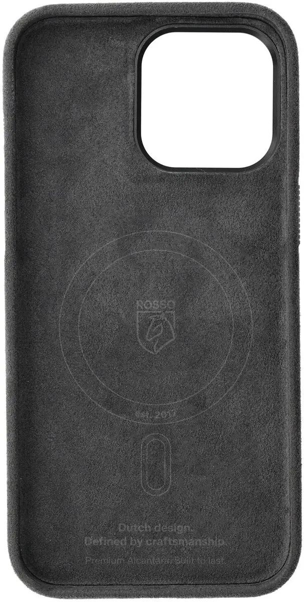 Rosso Avanti Hoesje iPhone 16 Pro - Grijs - MagSafe