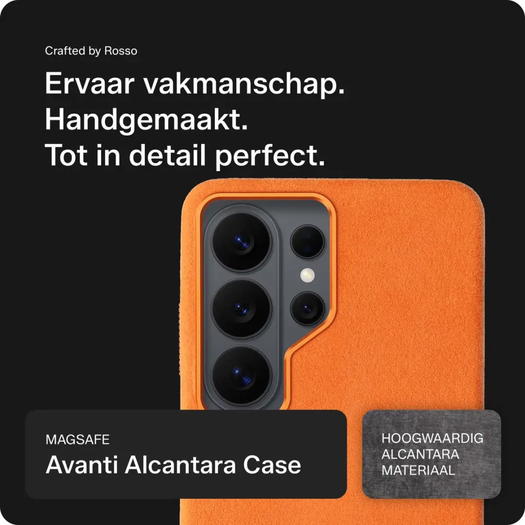 Rosso Avanti Hoesje 246453 - MagSafe/Oranje - afbeelding 6 van 6