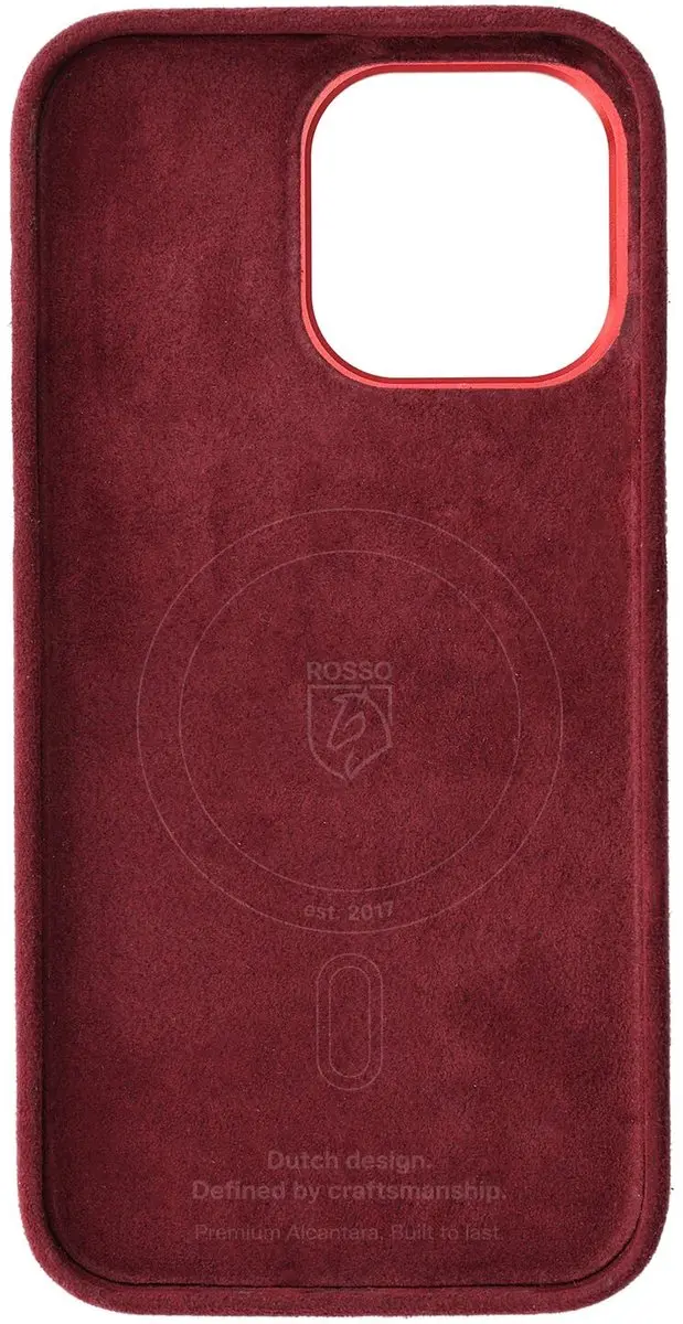 Rosso Avanti Hoesje iPhone 15 Pro Max - 3 Pasjes - Burgundy