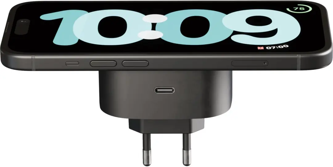 Zens ZESC18B/00 Draadloze Lader 15W USB-C - Qi2 MagSafe - Zwart - afbeelding 6 van 6