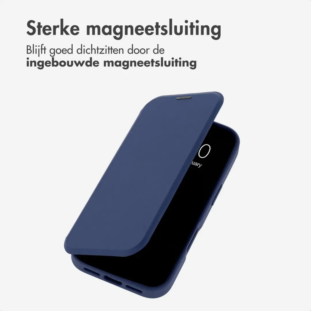 Imoshion Hoesje iPhone 17 Pro Max - Transparant Blauw - MagSafe