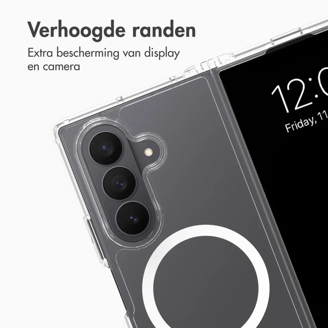 Accezz Hoesje Samsung Galaxy Z Fold8 Ultra Xtreme Impact - Transparant