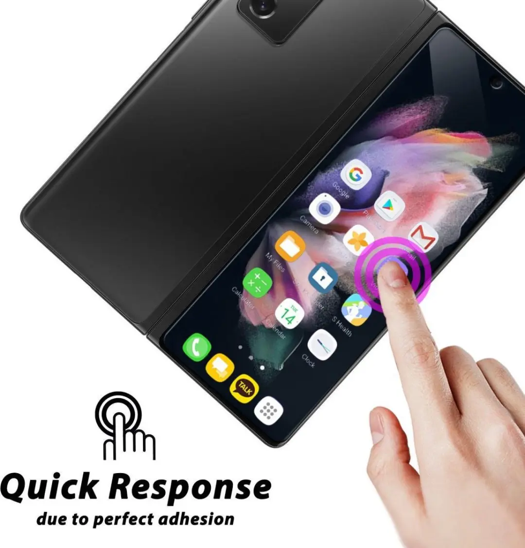 Whitestone Dome Glass Screenprotector Samsung Galaxy Z Fold 3 - 2 Stuks