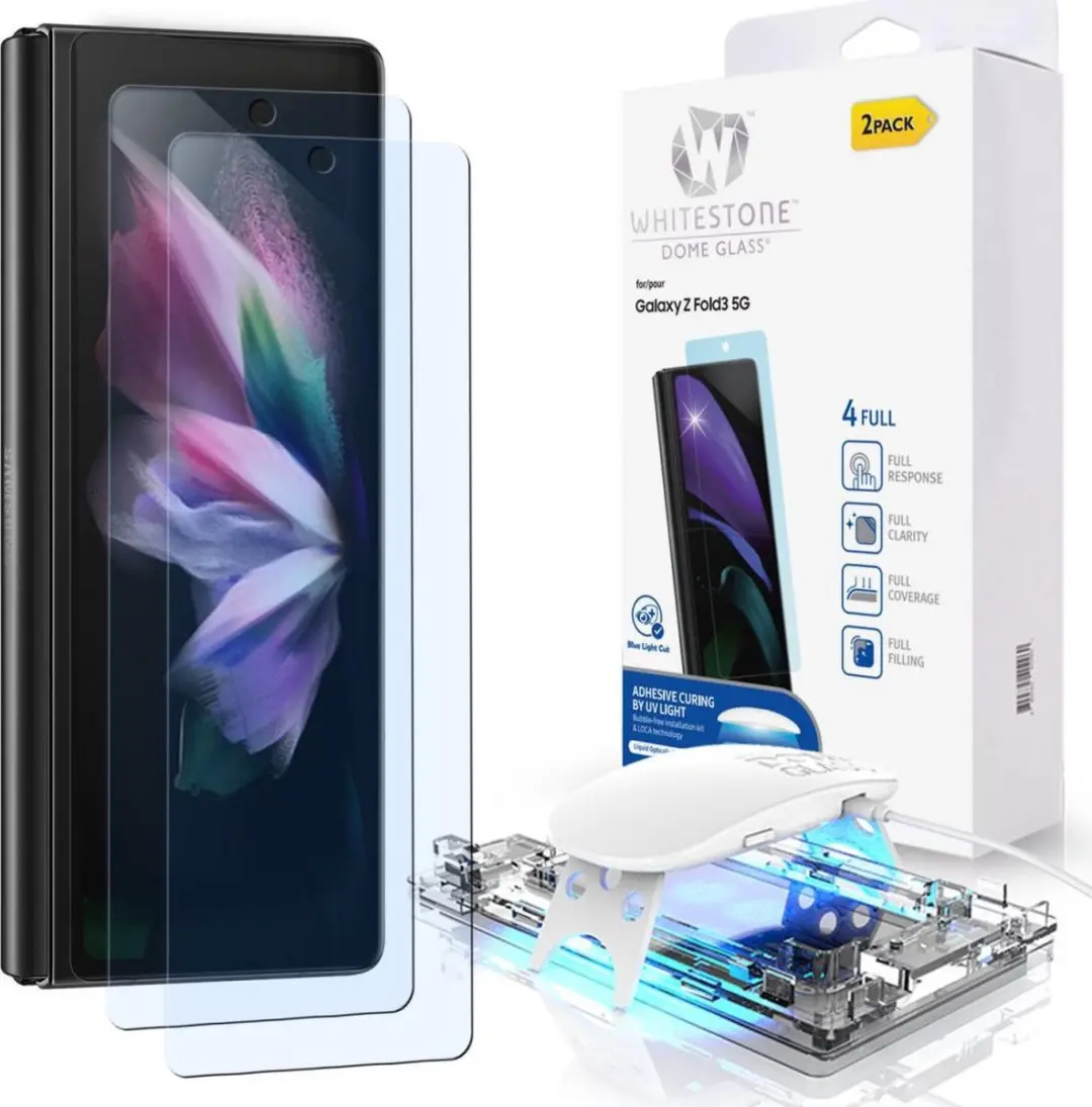 Whitestone Dome Glass Screenprotector Samsung Galaxy Z Fold 3