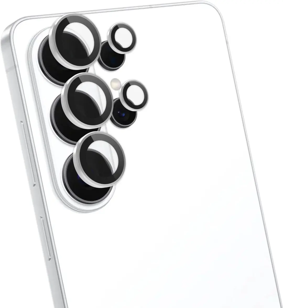 Rosso Camera Frame Protector Samsung Galaxy S26 Ultra - 9H Glas - Wit