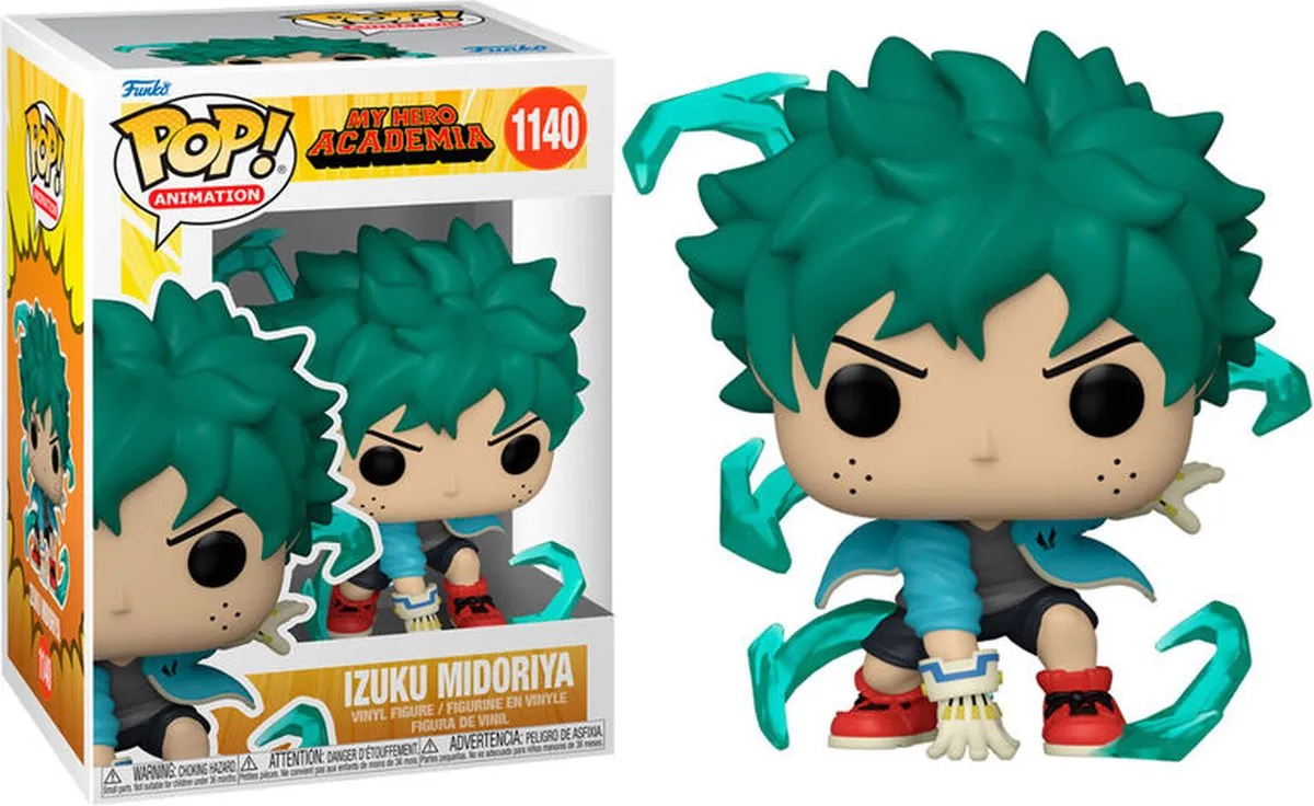 Funko My Hero Academia POP! Animation Deku With Gloves 58035 - 9 cm