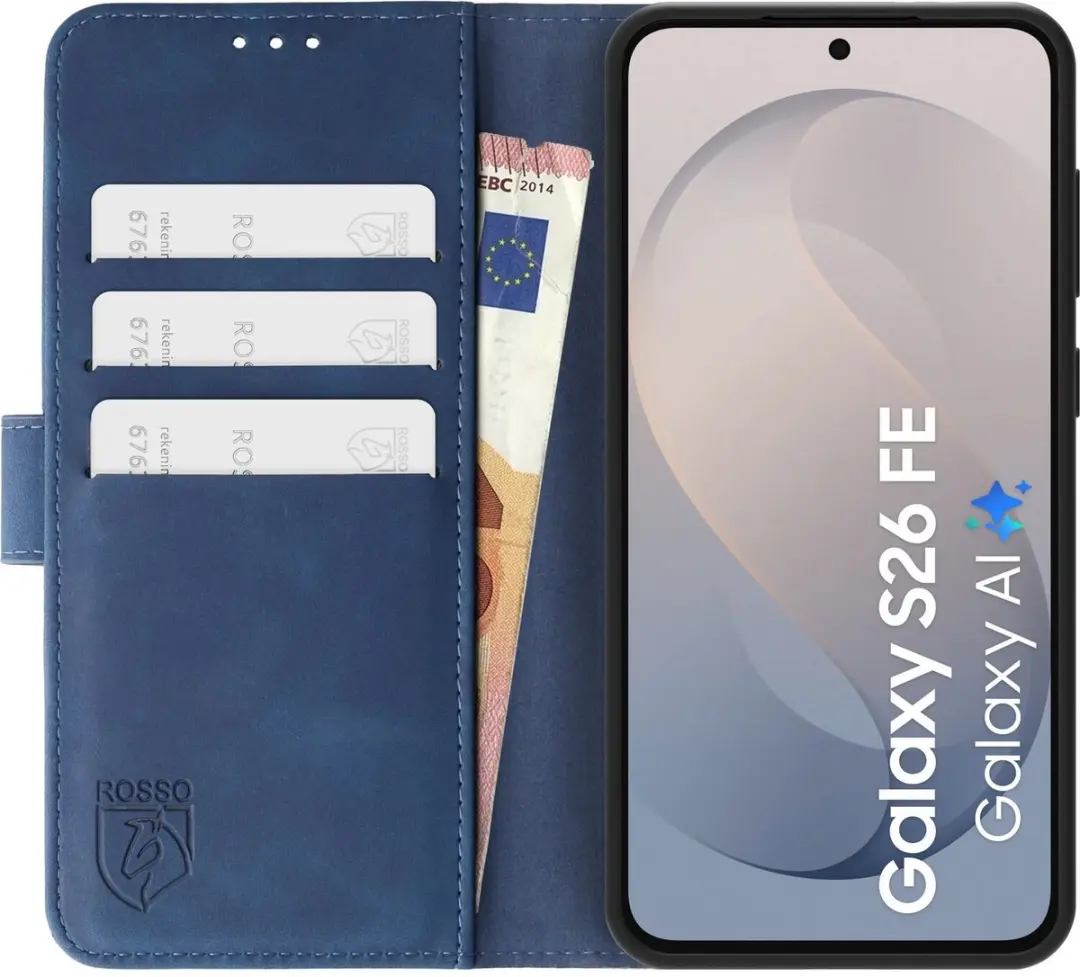 Rosso Element Wallet Book Case 262753 - Samsung Galaxy S26 FE - Blauw