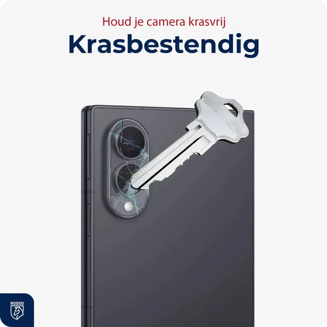 Rosso Camera Protector Samsung Galaxy Z Fold8 - Ultra Dun Glas - Transparant - afbeelding 6 van 6