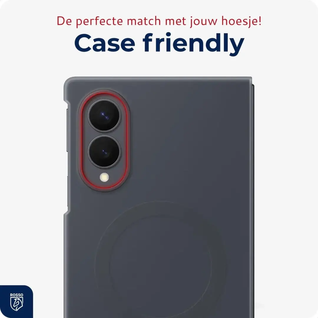 Rosso Camera Protector Samsung Galaxy Z Fold8 - Ultra Dun Glas - Transparant