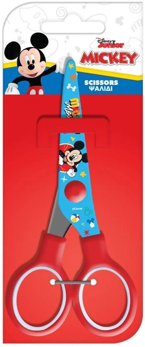 Disney Mickey Mouse Kinderschaar 13,5cm - Rood/Blauw